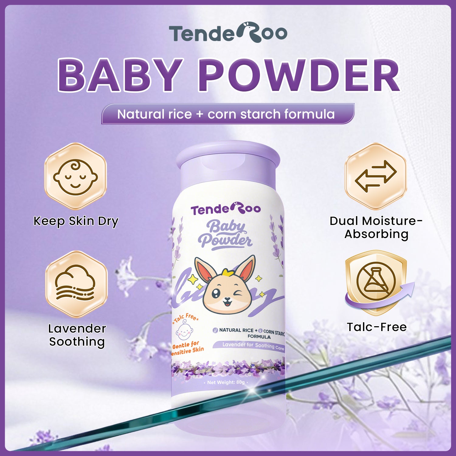 Tenderoo Baby Powder
