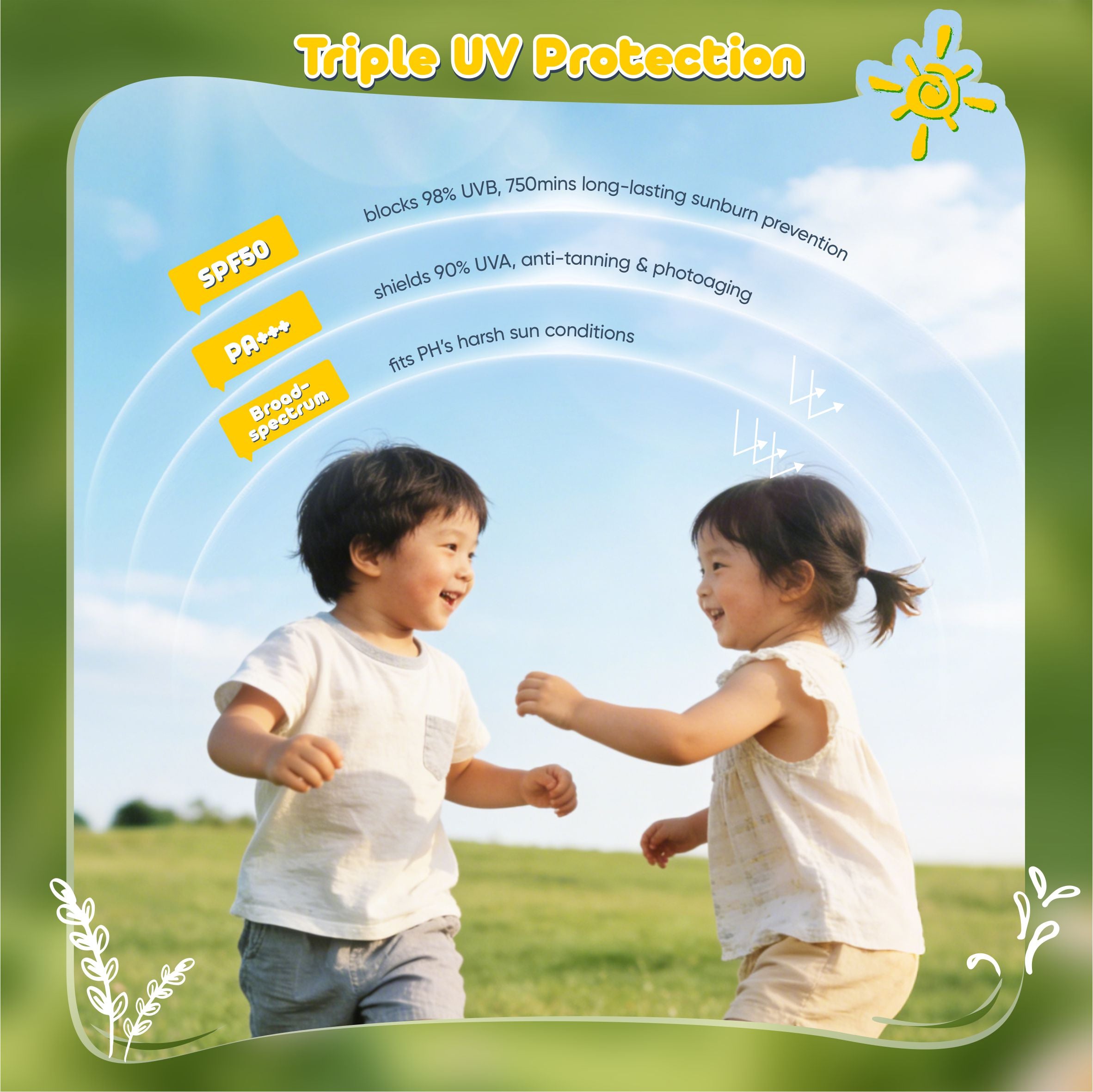 Tenderoo Natural Baby Sunscreen SPF50 PA+++