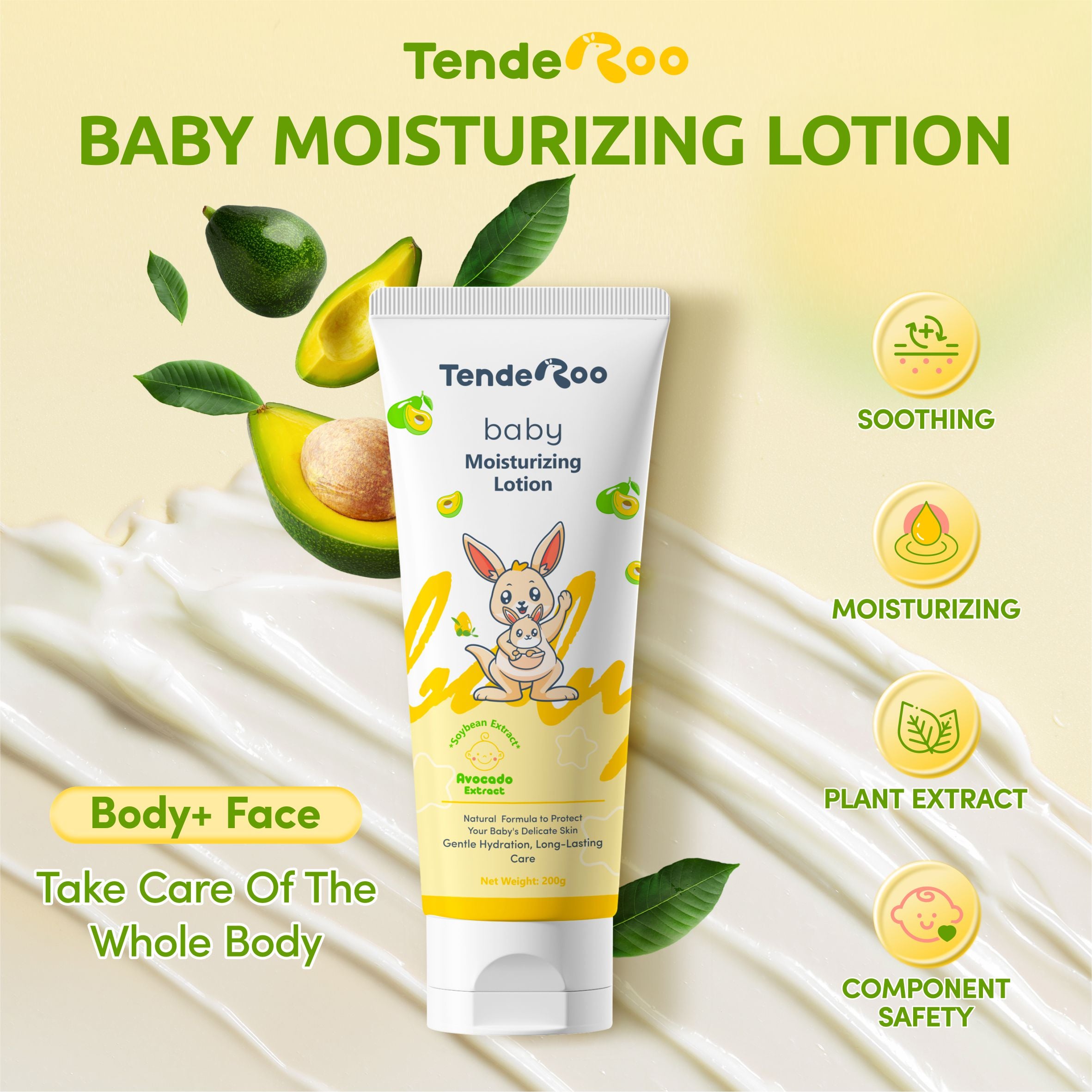Tenderoo Baby Moisturizing Lotion