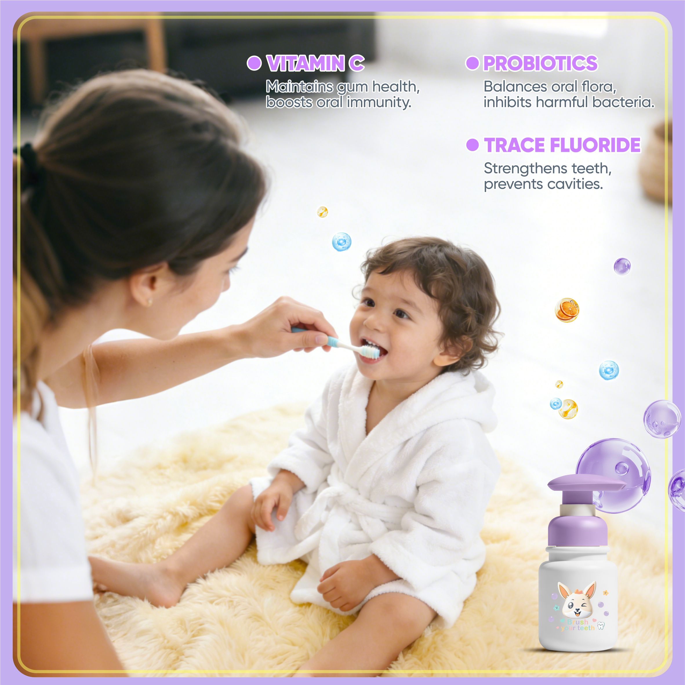 Tenderoo Probiotic Natural Baby Toothgel 0~3 Years