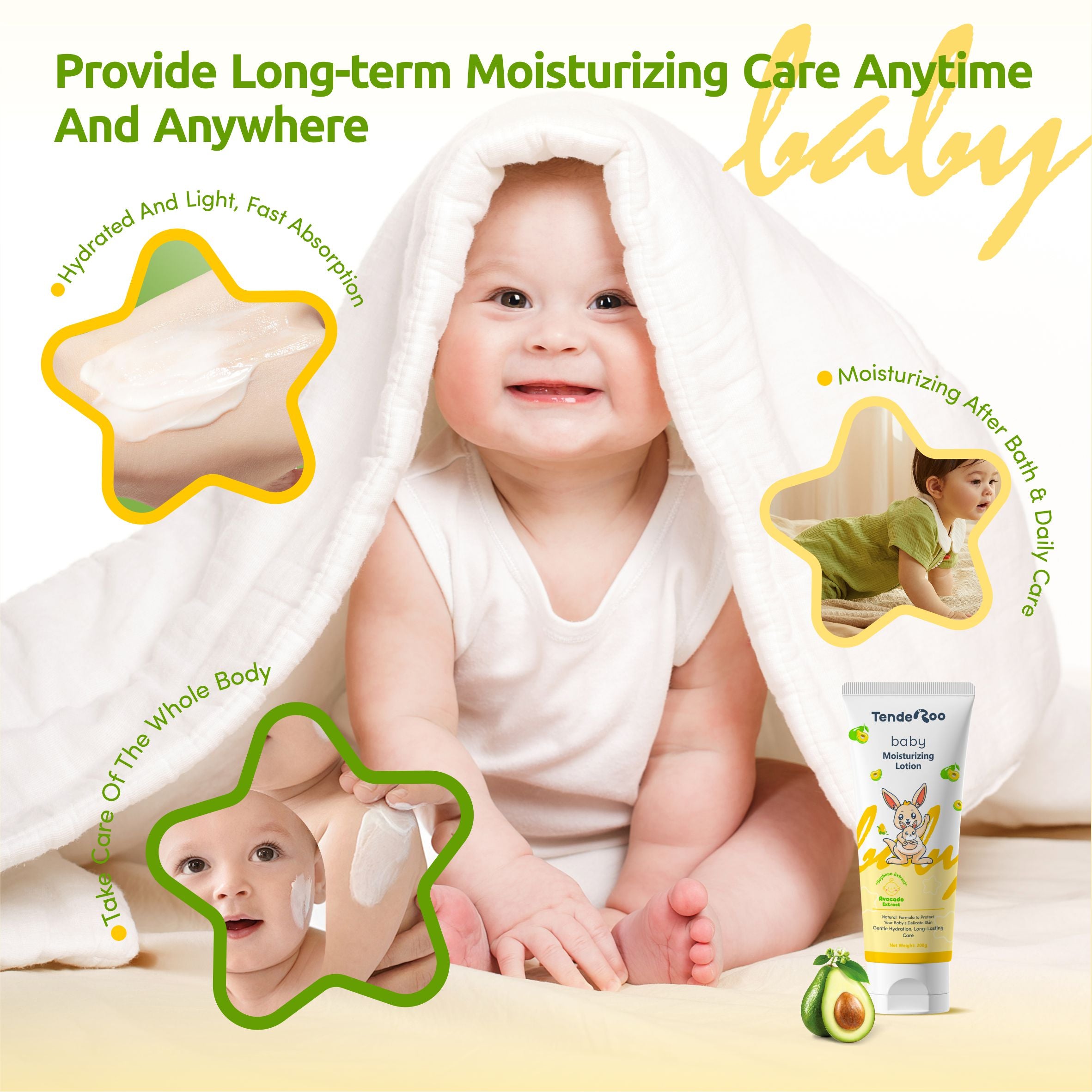 Tenderoo Baby Moisturizing Lotion
