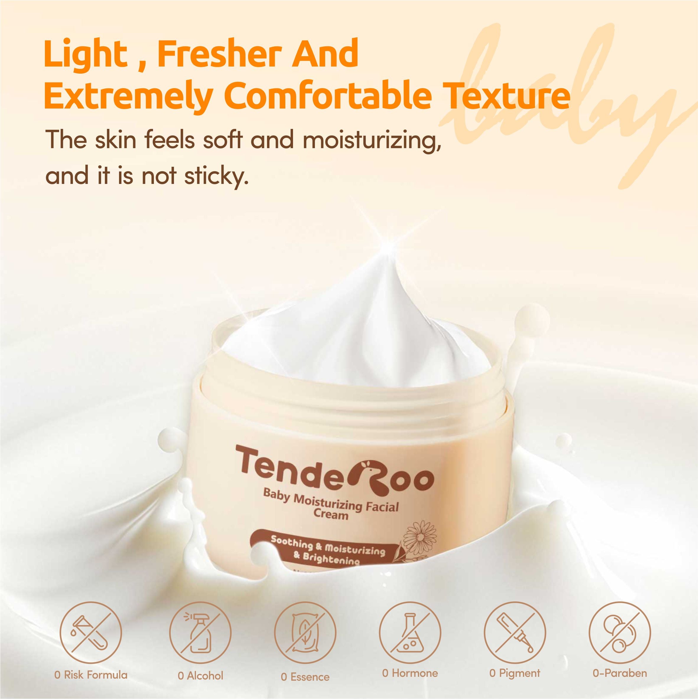 Tenderoo Baby Moisturizing Facial Cream