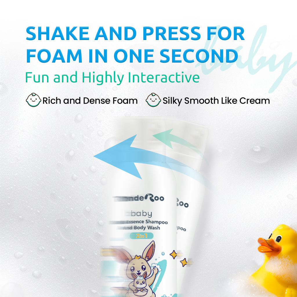 Tenderoo Baby Rice Essence Shampoo And Body Wash 2 in 1