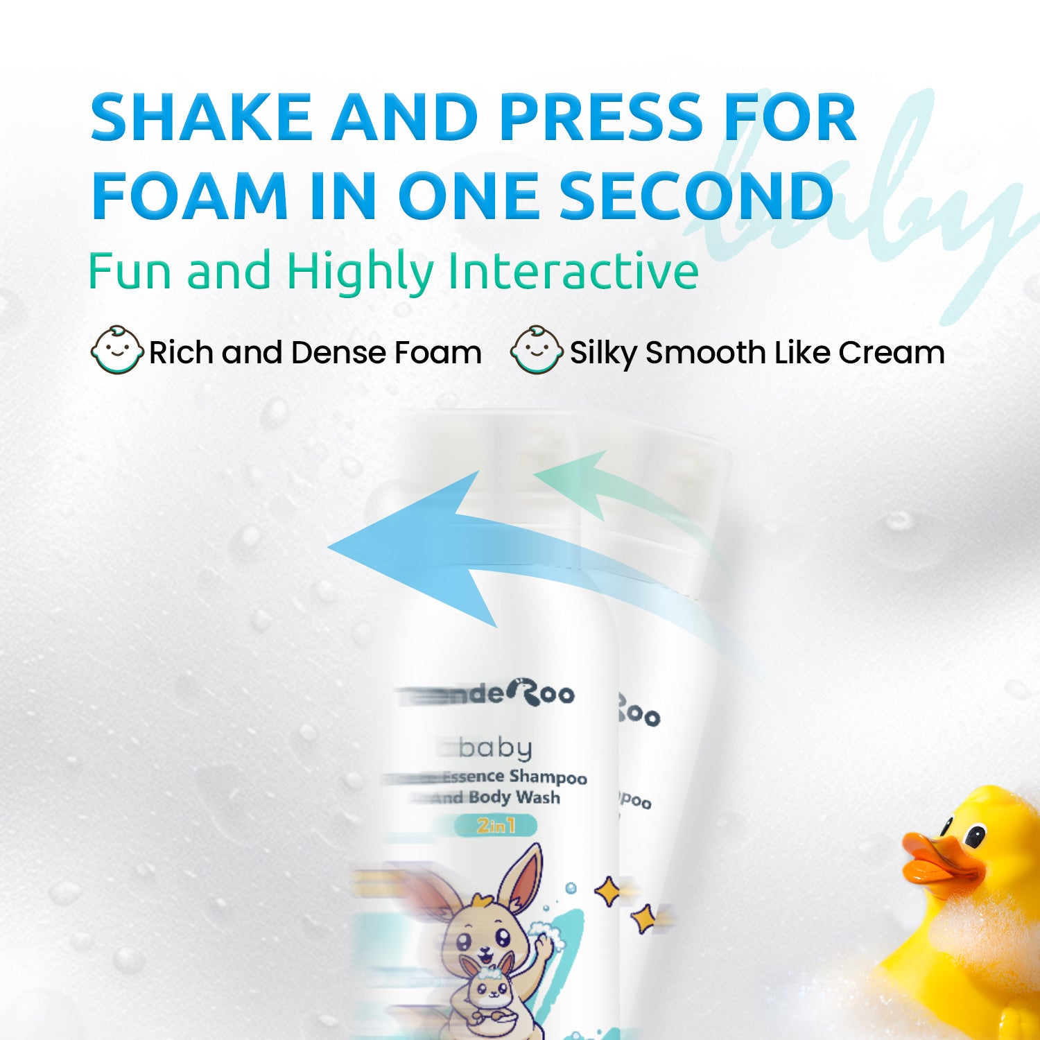 Tenderoo Baby Rice Essence Shampoo And Body Wash 2 in 1