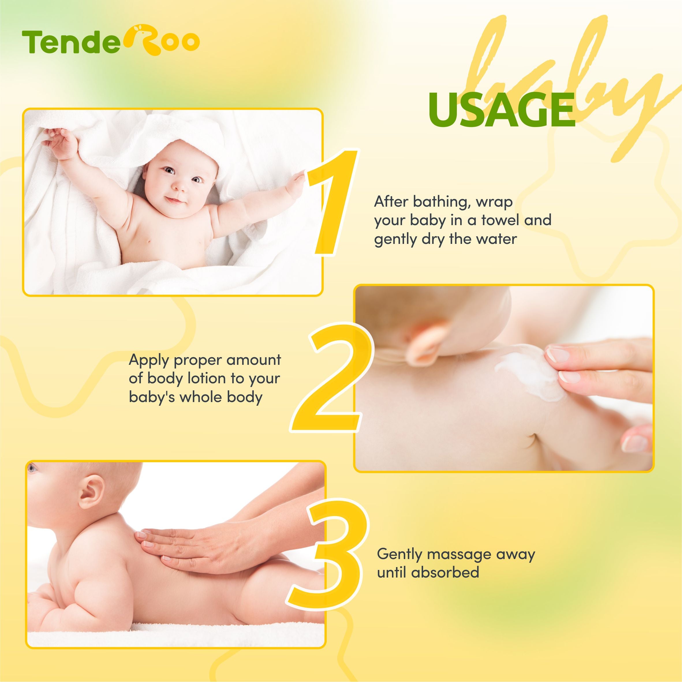 Tenderoo Baby Moisturizing Lotion