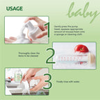 Tenderoo Baby Bottle & Fruits & Vegetables Cleaning Foam