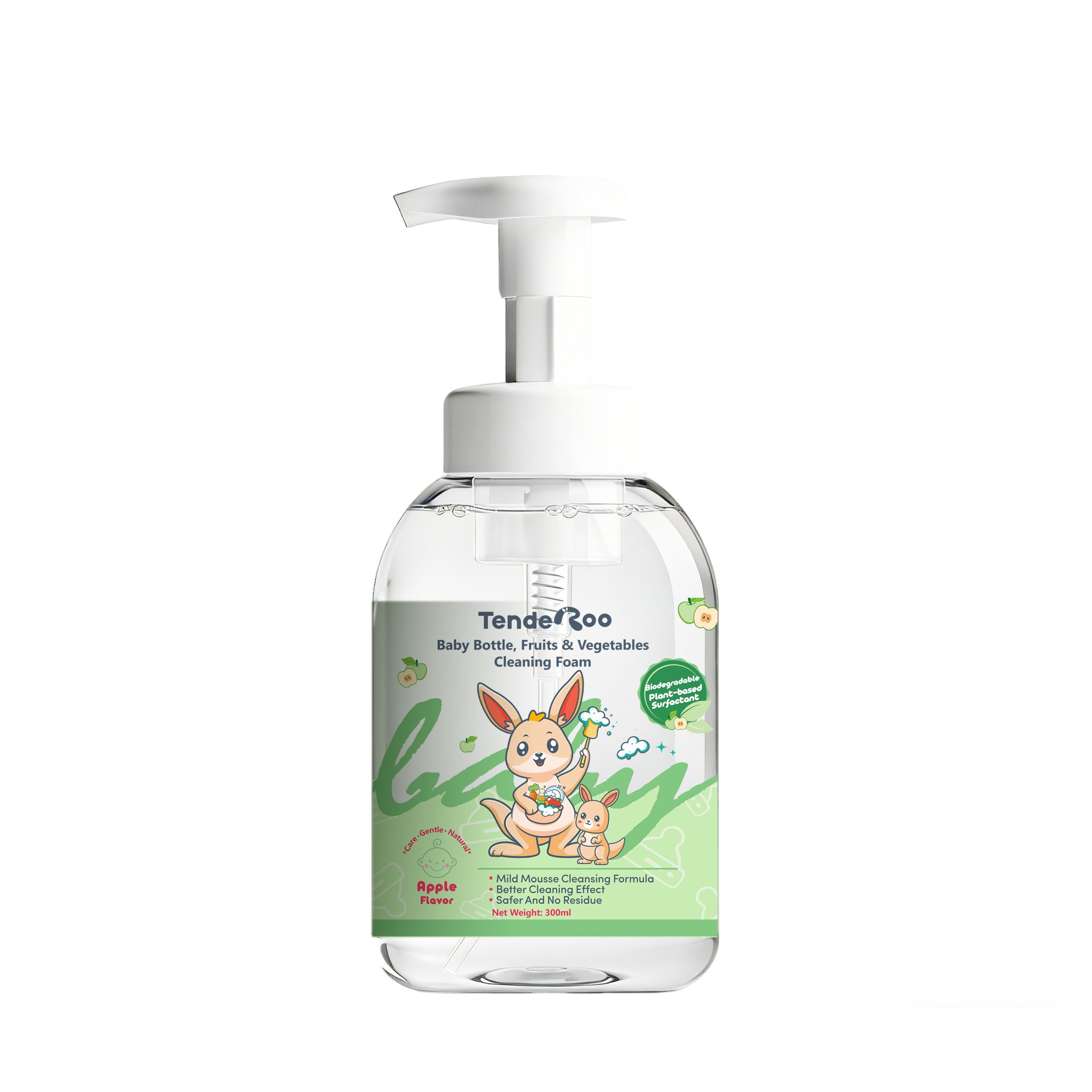 Tenderoo Baby Bottle & Fruits & Vegetables Cleaning Foam